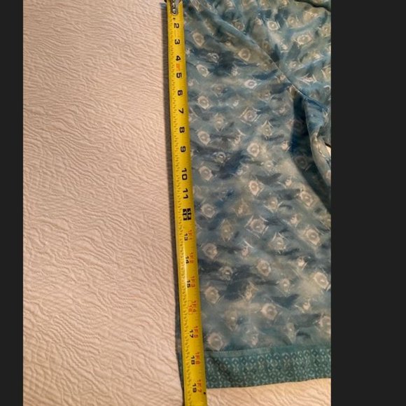 Chico's Sheer Tunic Cover-Up size 3 or 16-18 - Picture 5 of 10